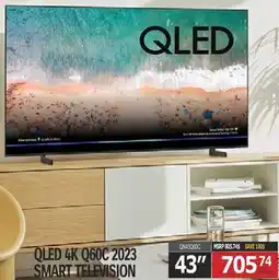 Centre Hi-Fi SAMSUNG QLED 4K Q60C 2023 SMART TELEVISION offer