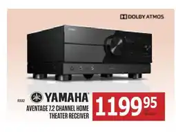 Centre Hi-Fi YAMAHA AVENTAGE 7.2 CHANNEL HOME THEATER RECEIVER offer
