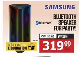 Centre Hi-Fi SAMSUNG BLUETOOTH SPEAKER FOR PARTY! offer