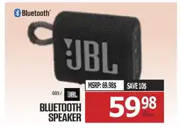 Centre Hi-Fi JBL BLUETOOTH SPEAKER offer