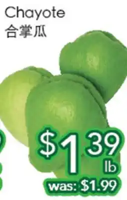 Ample Food Market Chayote offer