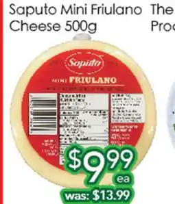 Ample Food Market Saputo Mini Friulano Cheese offer
