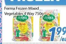Bestco Food Mart Ferma Frozen Mixed Vegetables 4 way offer