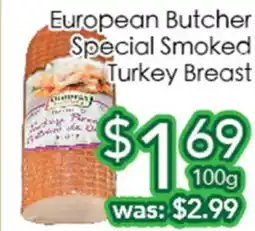 Ample Food Market European Butcher Special Smoked Turkey Breast offer