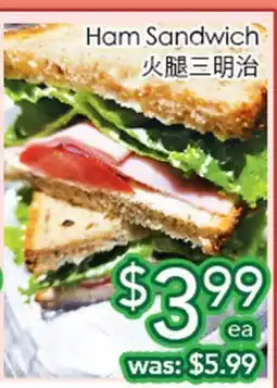 Ample Food Market Ham Sandwich offer