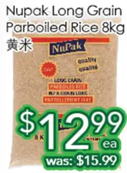 Ample Food Market Nupak Long Grain Parboiled Rice offer
