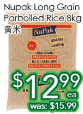 Ample Food Market Nupak Long Grain Parboiled Rice offer