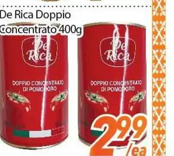 Bestco Food Mart De Rica Doppio Concentrato offer