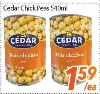 Bestco Food Mart Cedar Chick Peas offer