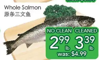 Ample Food Market Whole Salmon offer