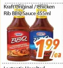Bestco Food Mart Kraft Original / Chicken Rib BBQ Sauce offer