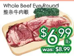 Ample Food Market Whole Beef Eye Round offer