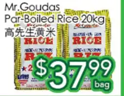 Ample Food Market Mr. Goudas Par Boiled Rice offer