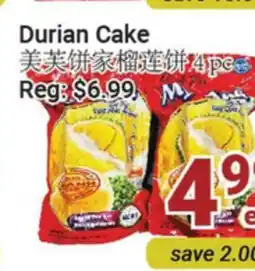 Oceans Fresh Food Market Durian Cake offer