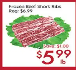 Sunny Food Mart Frozen Beef Short Ribs offer