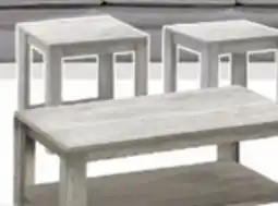 Surplus Furniture Industrial Grey 3 Pc. Table Set offer