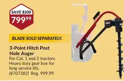Princess Auto 3-Point Hitch Post Hole Auger offer
