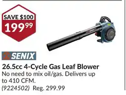 Princess Auto 26.5cc 4-Cycle Gas Leaf Blower offer