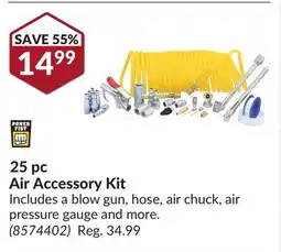 Princess Auto 25 pc Air Accessory Kit offer