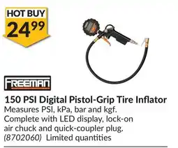 Princess Auto 150 PSI Digital Pistol-Grip Tire Inflator offer