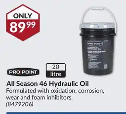 Princess Auto All Season 46 Hydraulic Oil offer