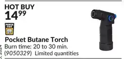 Princess Auto Pocket Butane Torch offer