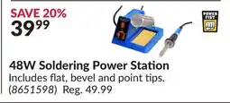 Princess Auto 48W Soldering Power Station offer