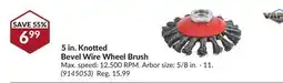 Princess Auto 5 in. Knotted Bevel Wire Wheel Brush offer