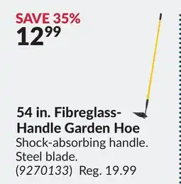 Princess Auto 54 in. Fibreglass-Handle Garden Hoe offer