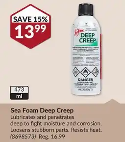 Princess Auto Sea Foam Deep Creep offer