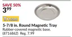 Princess Auto 5-7/8 in. Round Magnetic Tray offer