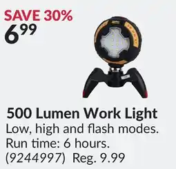 Princess Auto 500 Lumen Work Light offer