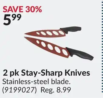 Princess Auto 2 pk Stay-Sharp Knives offer
