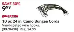 Princess Auto 10 pc 24 in. Camo Bungee Cords offer