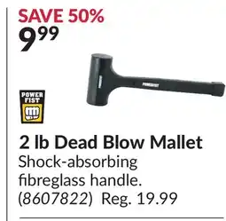 Princess Auto 2 lb Dead Blow Mallet offer