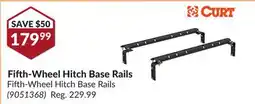 Princess Auto Fifth-Wheel Hitch Base Rails offer