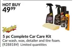 Princess Auto 5 pc Complete Car Care Kit offer