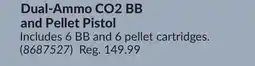 Princess Auto Dual-Ammo CO2 BB and Pellet Pistol offer