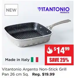 Kitchen Stuff Plus Vitantonio Argento Non-Stick Grill Pan offer