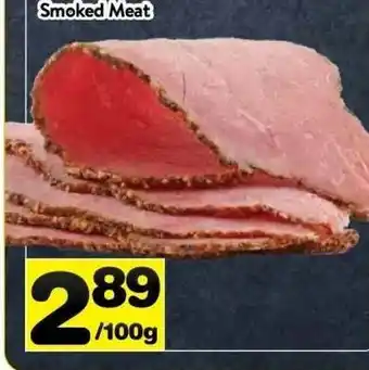 Supermarché PA Smoked Meat offer