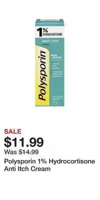 Well Polysporin 1% Hydrocortisone Anti Itch Cream offer