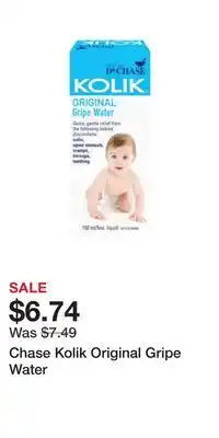 Well Chase Kolik Original Gripe Water offer