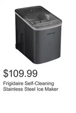 Costco Frigidaire Self-Cleaning Stainless Steel Ice Maker offer