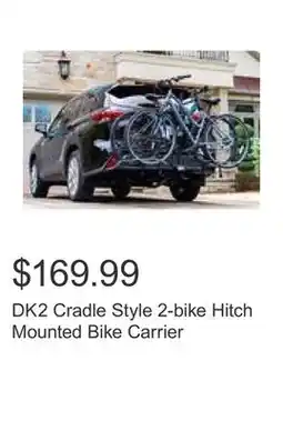 Costco DK2 Cradle Style 2-bike Hitch Mounted Bike Carrier offer