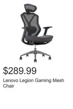 Costco Lenovo Legion Gaming Mesh Chair offer