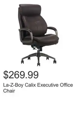 Costco La-Z-Boy Calix Executive Office Chair offer