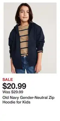 Old Navy Old Navy Gender-Neutral Zip Hoodie for Kids offer