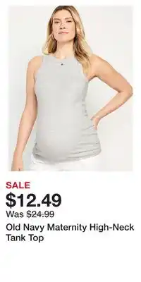 Old Navy Old Navy Maternity High-Neck Tank Top offer