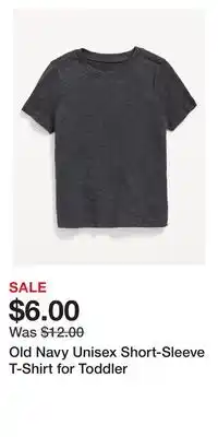 Old Navy Old Navy Unisex Short-Sleeve T-Shirt for Toddler offer