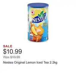 Costco Nestea Original Lemon Iced Tea 2.2kg offer